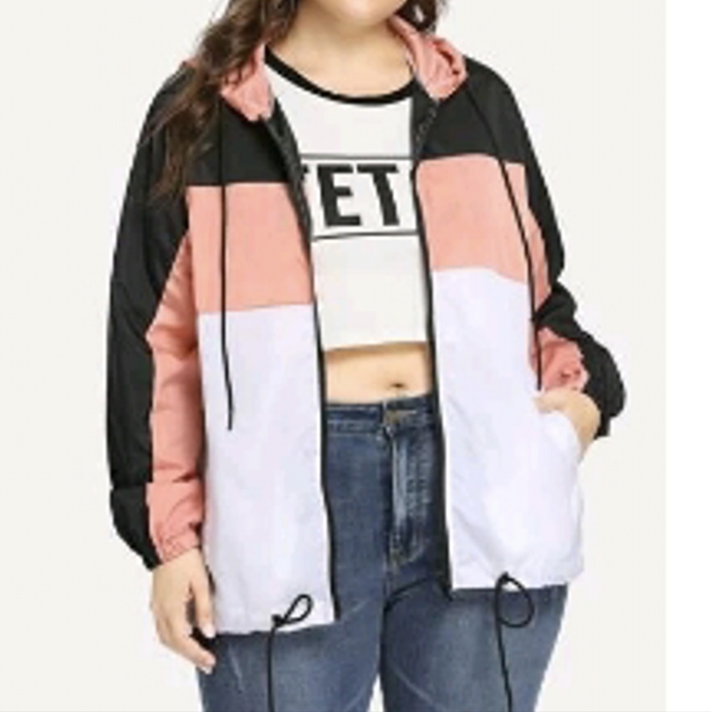 Color block jacket - Picture 2 of 6